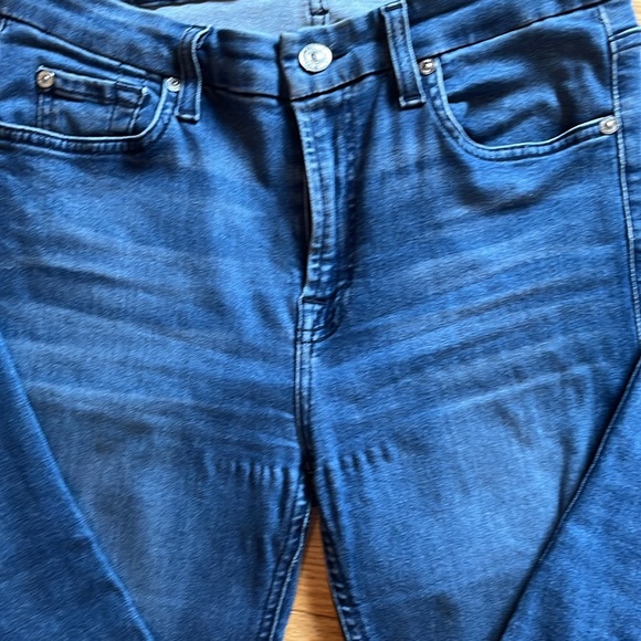 7 for all man kind ankle skinny jeans - Picture 2 of 6